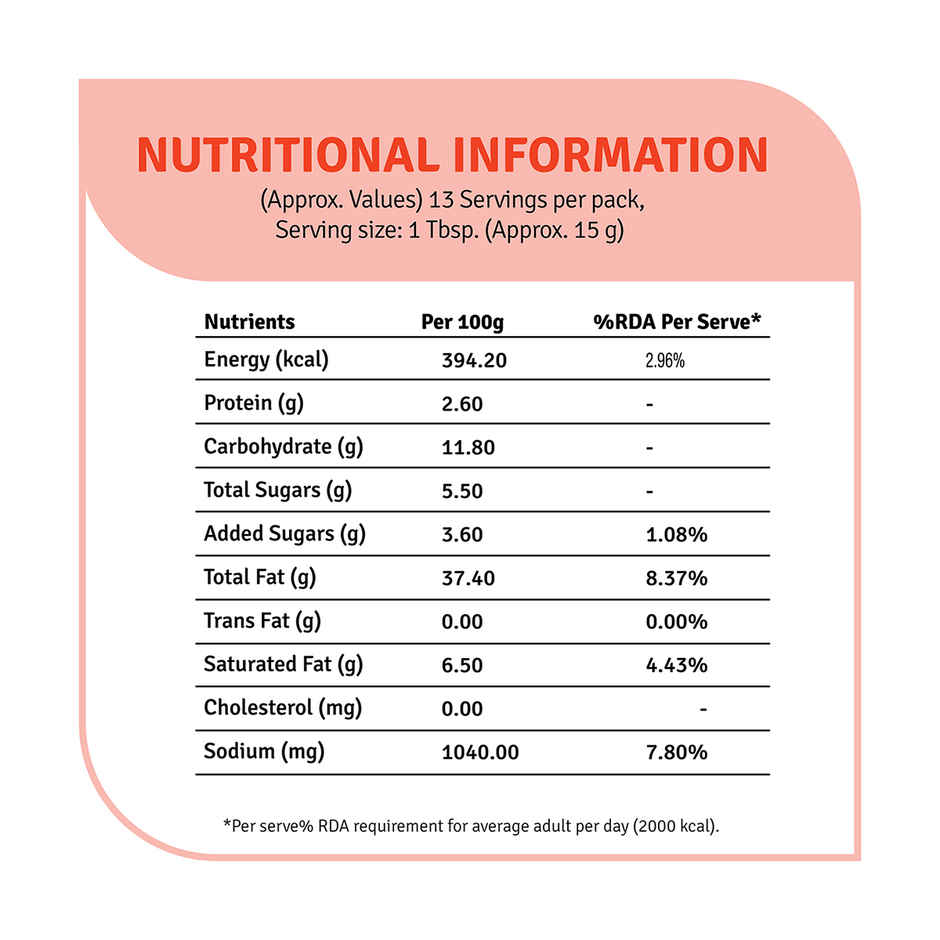 Veeba Cheesy Melt Chilli Paprika Cheesy Spread And Dressing