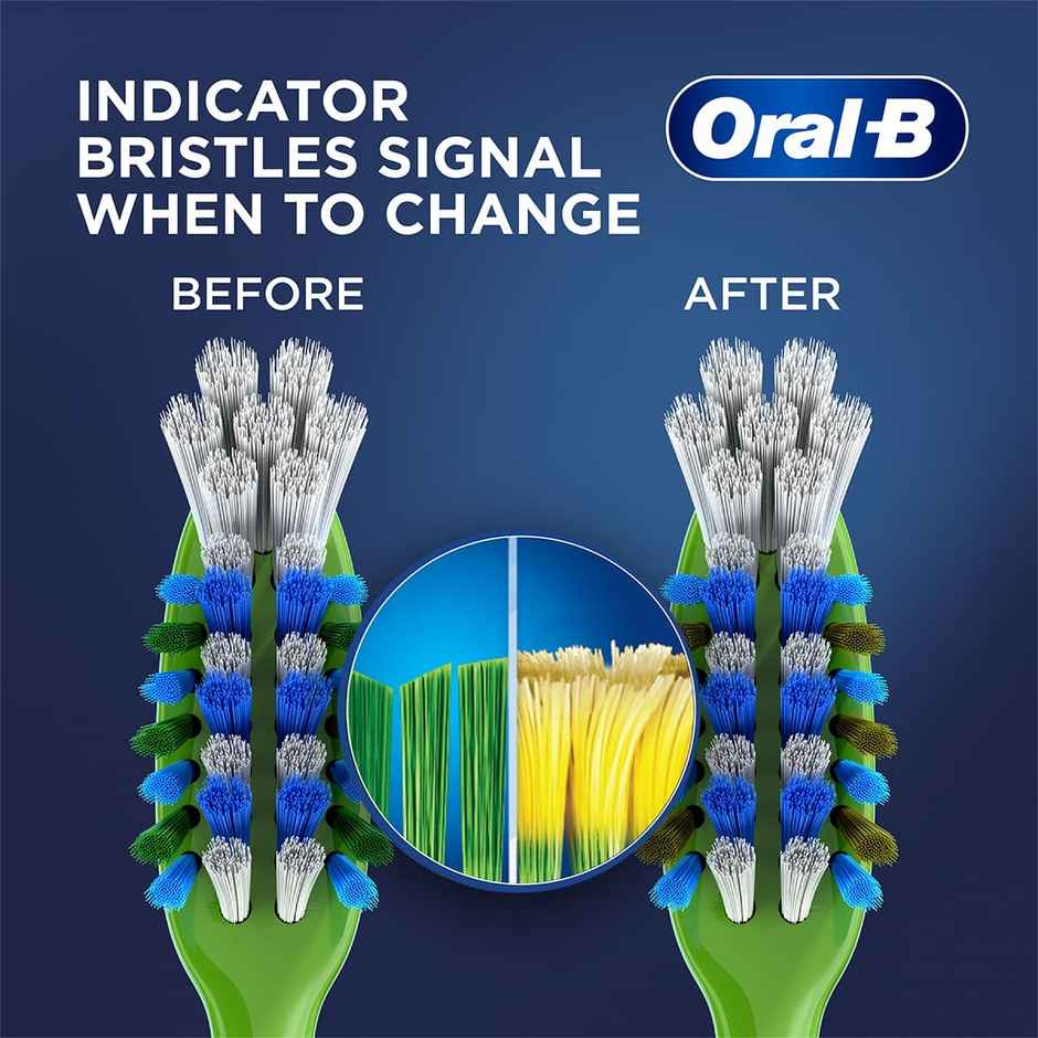 Oral-B Criss Cross of 4 Soft Toothbrushes