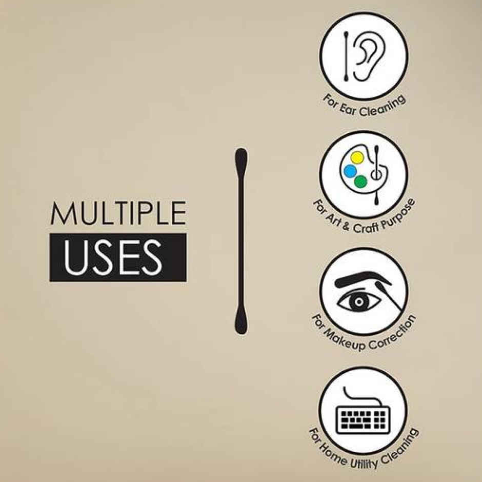 Tulips Paper Stick Cotton Buds Jar