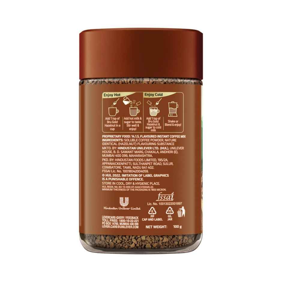 Bru Gold Freeze Dried Hazelnut