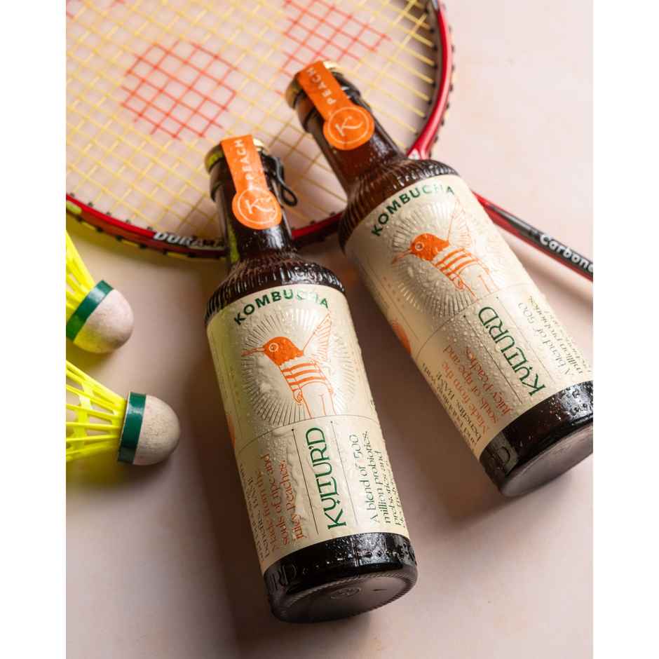 Kultur'D Peach Kombucha