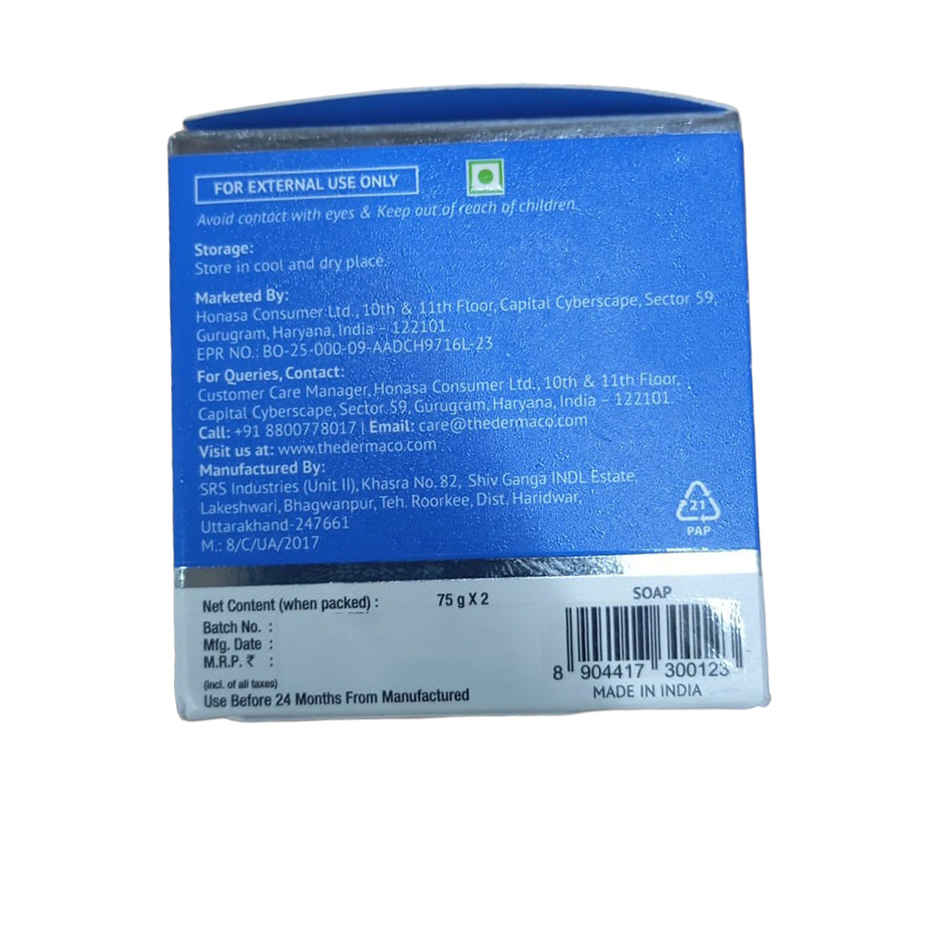 The Derma Co Kojic Acid + Glutathione Daily Syndet Soap