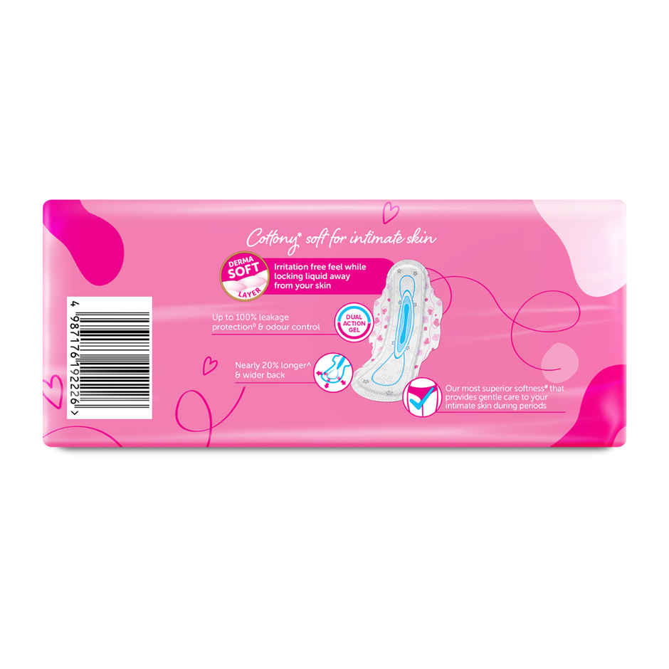 Whisper Ultra Skin Love Soft Sanitary Pads for Women | XL 