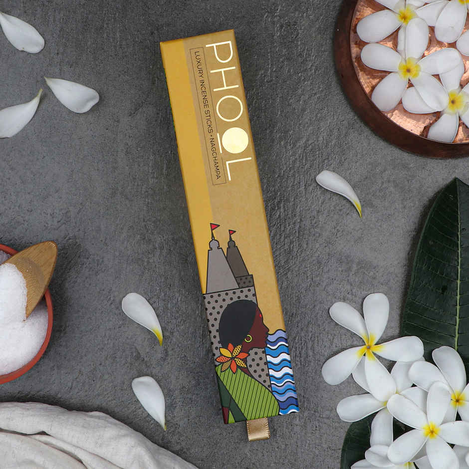Nagchampa Agarbatti | Natural Certified Incense Sticks | Phool