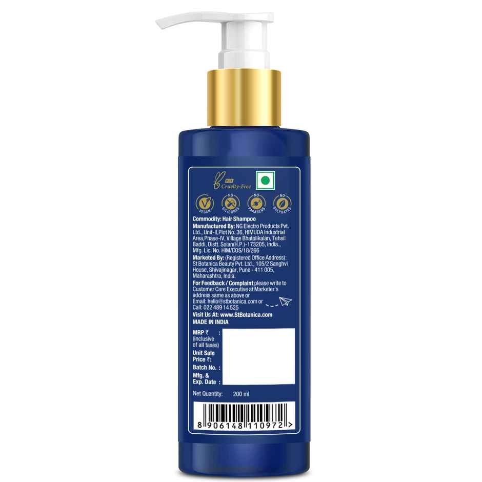 St.Botanica Anti-Dandruff Pre-Biotic Shampoo Reduces Flakes Soothes Itchy Scalp