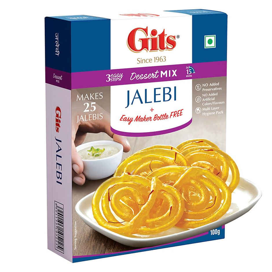 Gits Dessert Mix | Jalebi With Maker