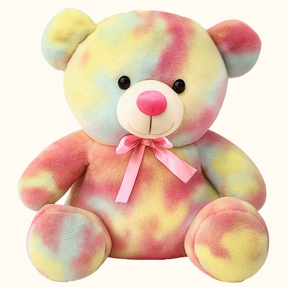 Toytales Teddy Bear 45cm | Multicolor Plush Soft Toy | Adorable Stuffed Toy | Gift For Kids. 45 cm