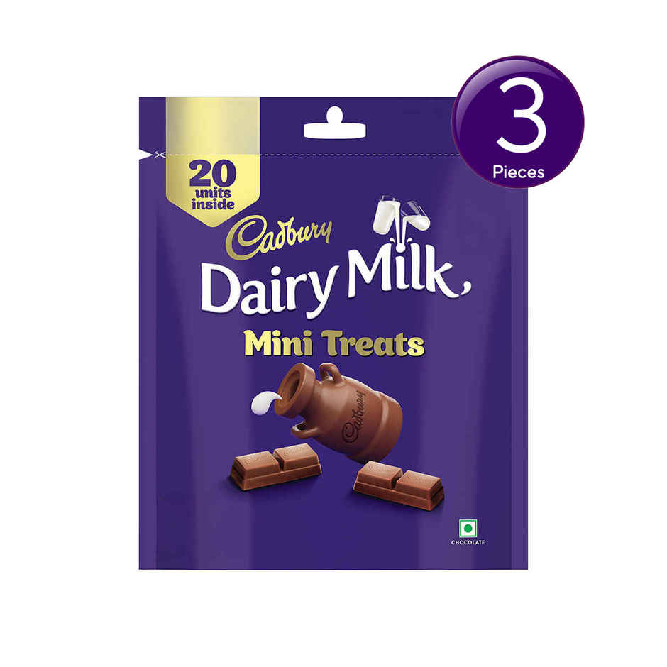 Cadbury Dairy Milk Minis Home Treats Chocolate Combo