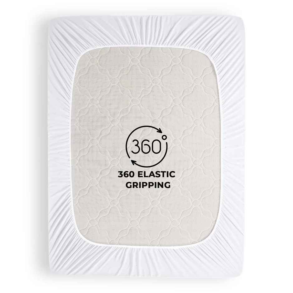 Story@Home Terry 100% Waterproof and Dustproof Premium King Size Mattress Protector | 78 x 60 inch