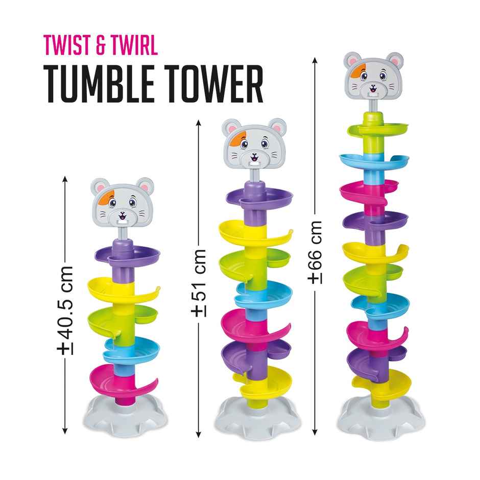 Itoys Tumble Tower(Colour May Vary)