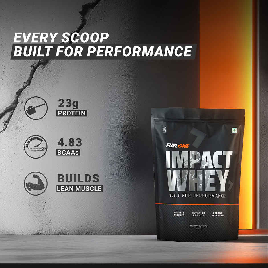 FUELONE Impact Whey Protein Powder | Cold Coffee