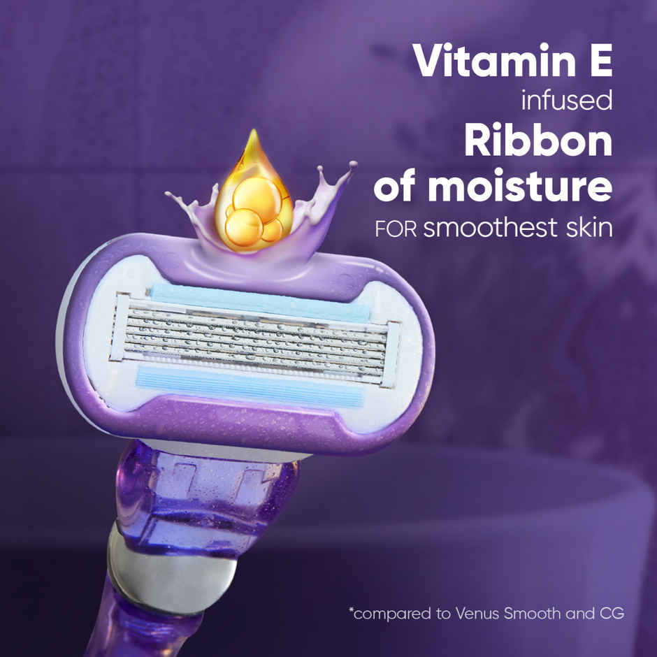 Gillette Venus Swirl Hair Removal Razor Cartridgeslong Lasting Smoothness