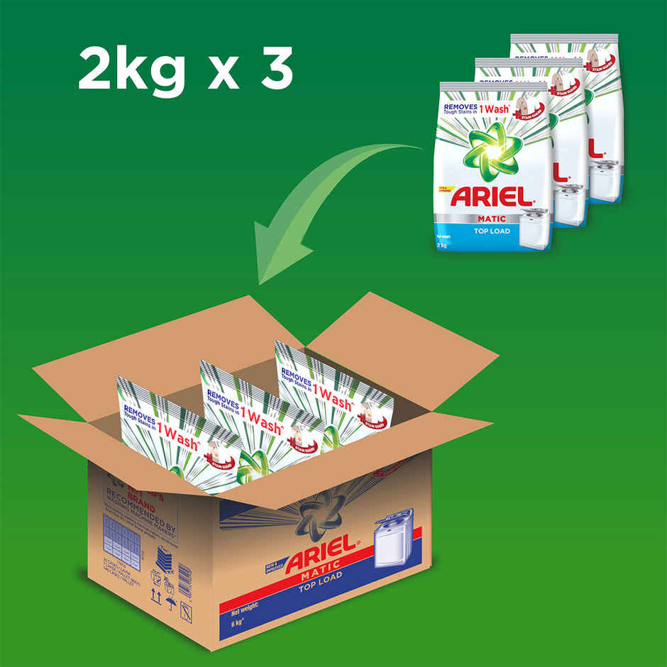 Ariel Matic Top Load Detergent Powder | For Washing Machines