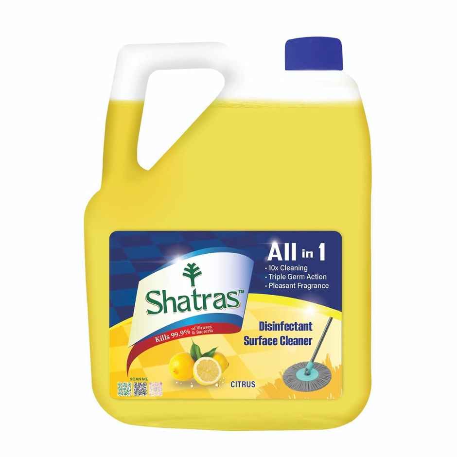 Shatras Citrus Disinfectant Surface And Floor Cleaner Liquid
