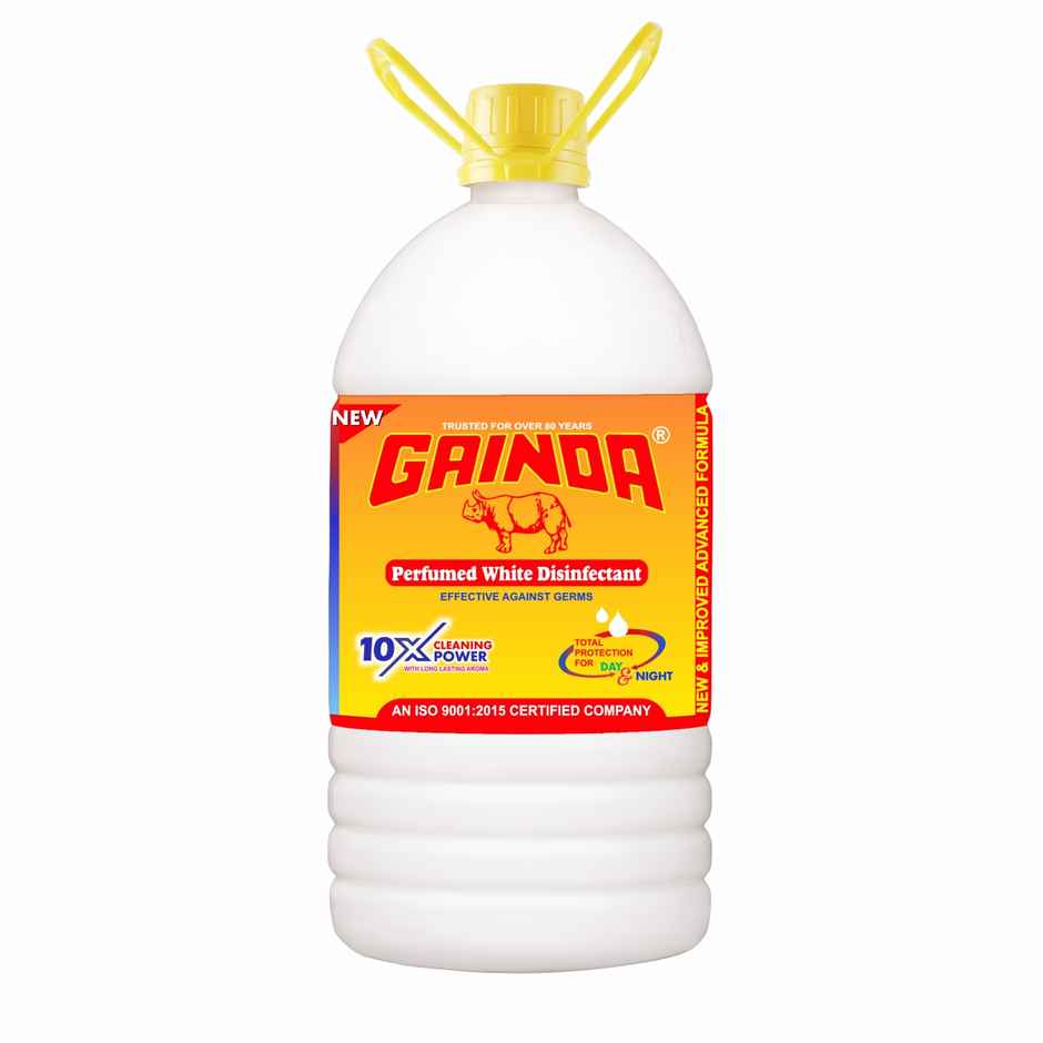 Gainda WHite Disinfectant Phenyle Floor Cleaner