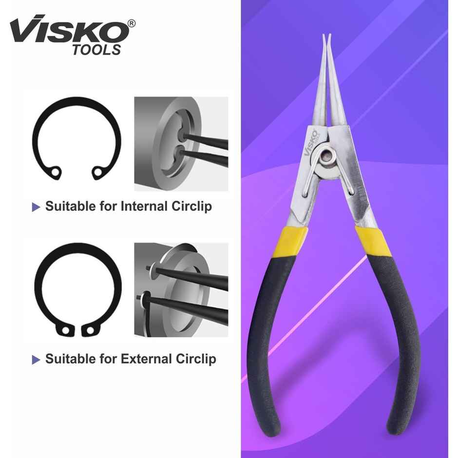 Visko 214 Circlip Plier | Length - 8 Inch