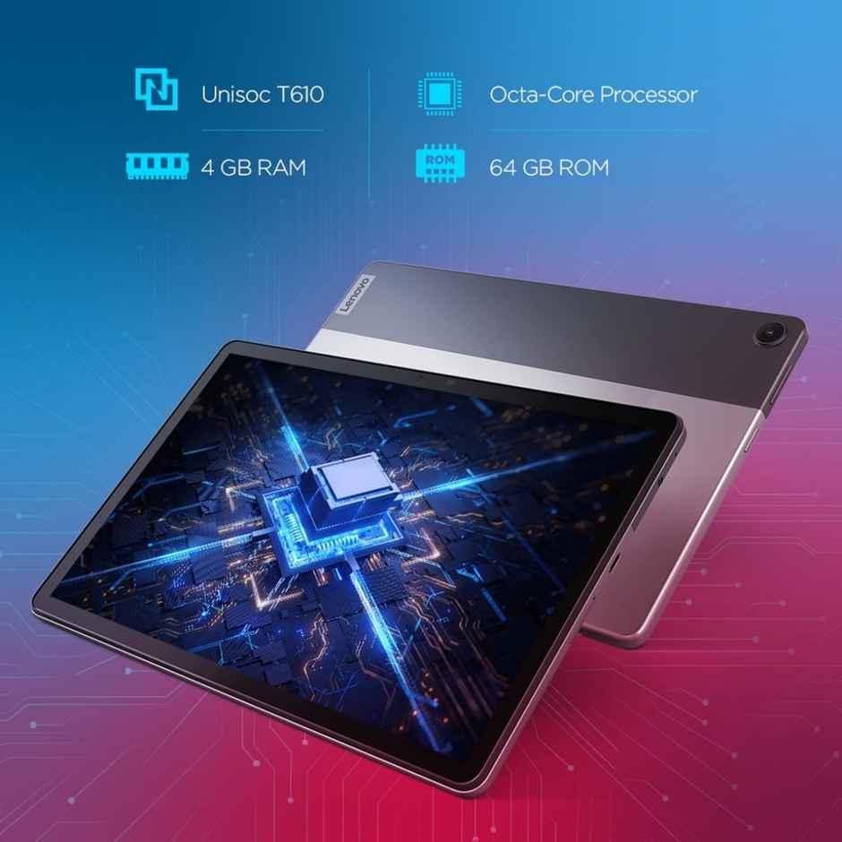 Lenovo Tab M10 | 10.1 inch | 4GB RAM | 64GB ROM | Wi-Fi+4G LTE | Storm Grey