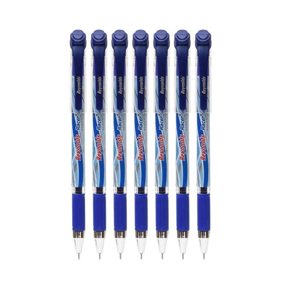 Reynolds Racer Gel Pen Set (7 Blue Pens)