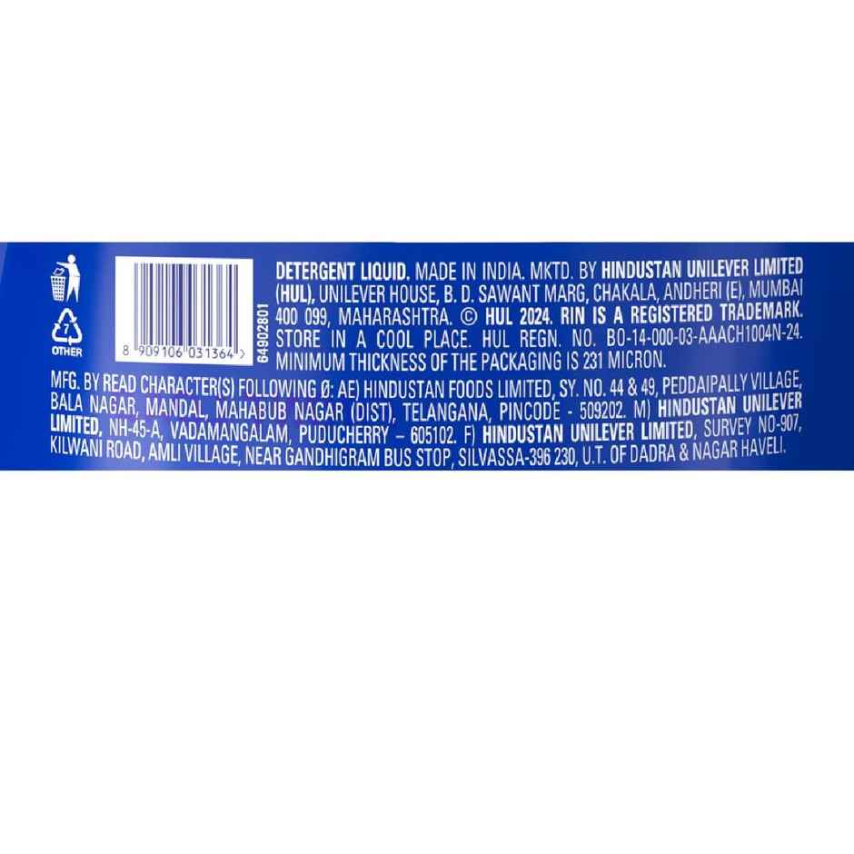 Rin Matic Liquid 4L Front Load