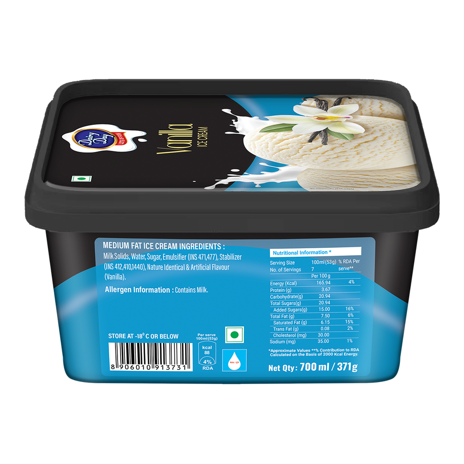 Dairy Day Vanilla Ice Cream Tub