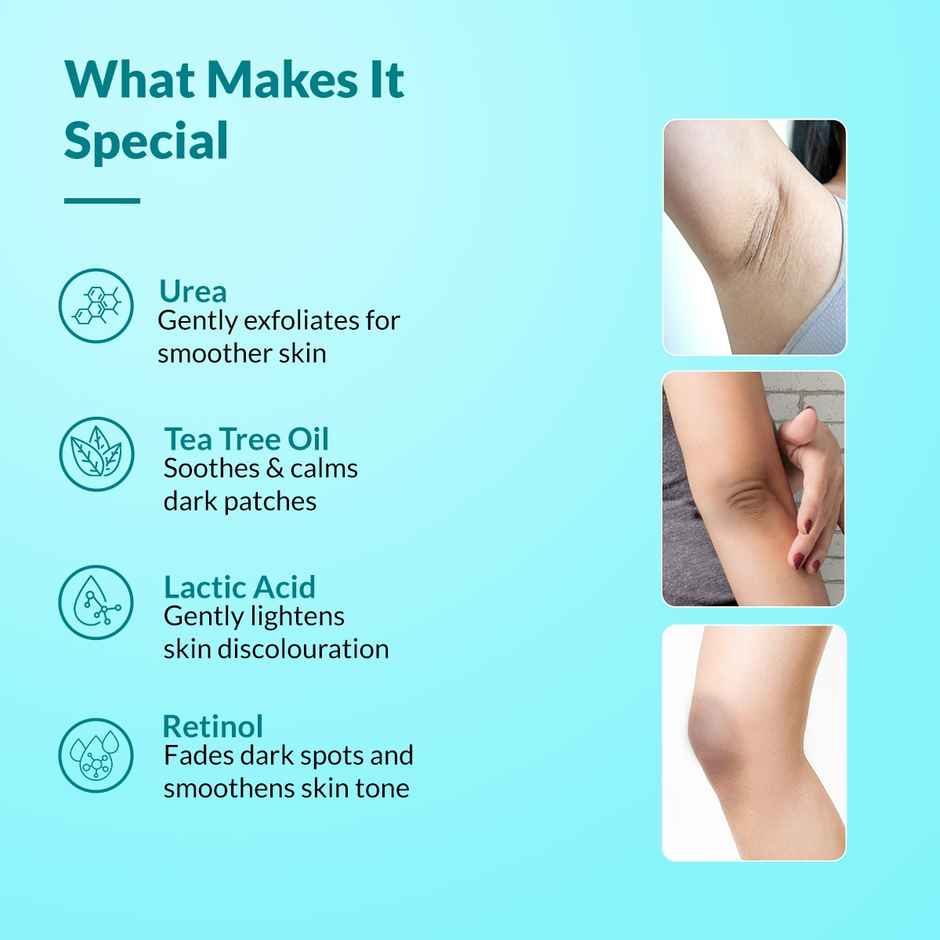 Fixderma Nigrifix Cream - Dark Patch Corrector for Neck, Underarms, Elbows