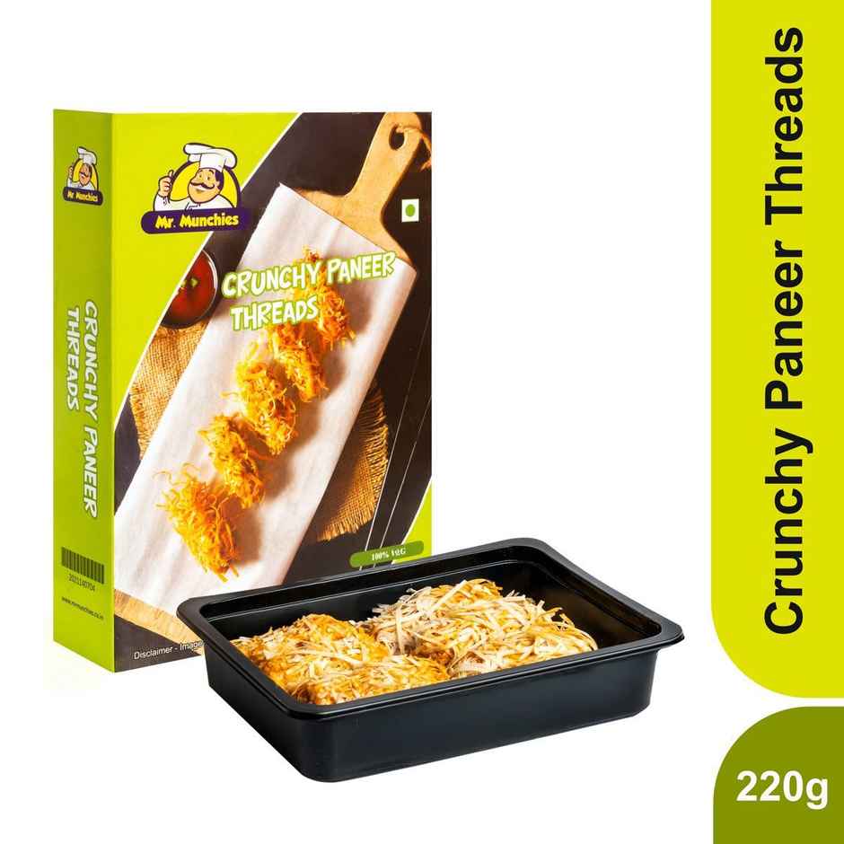 Mr. Munchies Crunchy Thread Paneer(220gms) & Coca-Cola Soft Drink(750ml) Combo 