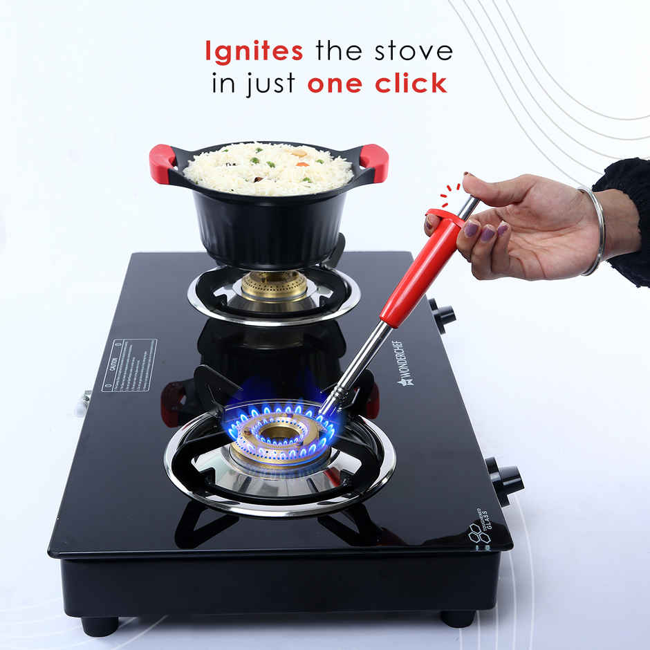 Wonderchef Stainless Steel Gas Stove Lighter