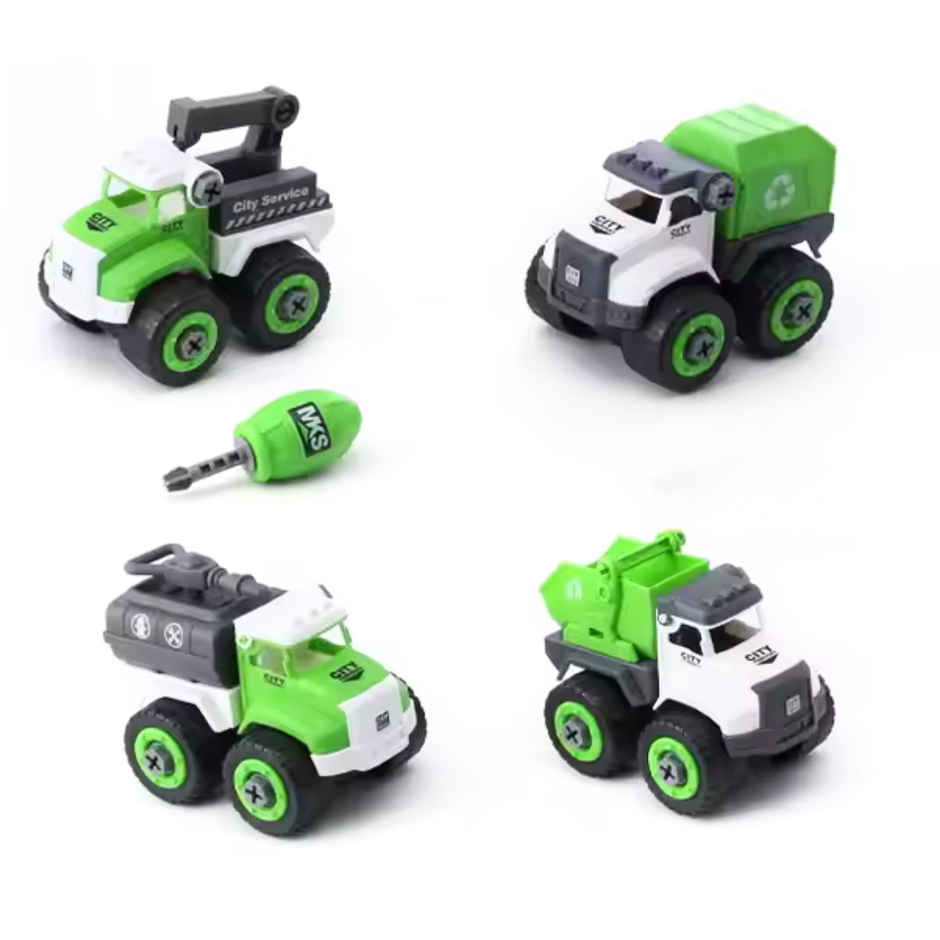 Toytales Construction Vehicle Toys Set |Color May Vary