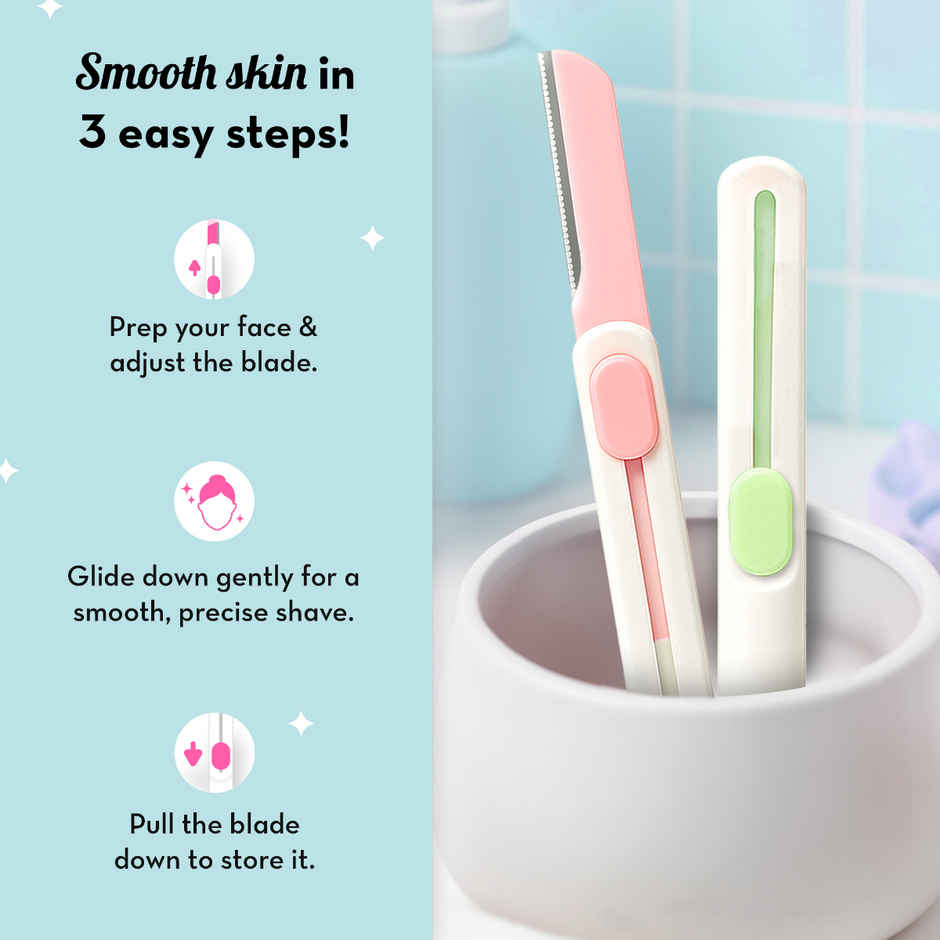 Plush Swipe Face Razor