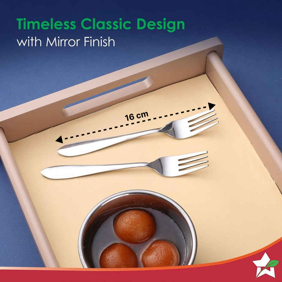 Wonderchef Venice Stainless Steel Fork Set Of 6