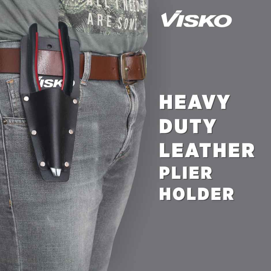 Visko Vlb 019 Leather Plier Holder Heavy Duty Leather Tool Holster | Number Of Pockets - 0