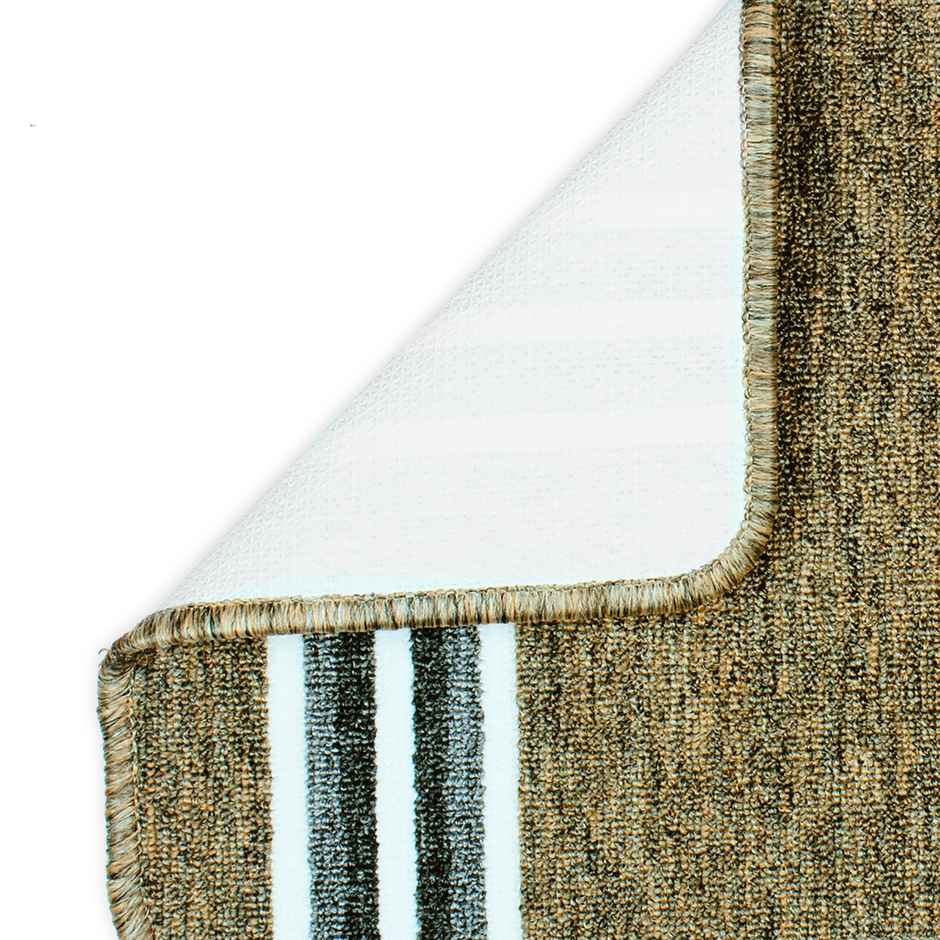 Bedspun Nylon Anti Slip Floor Mat - Brown