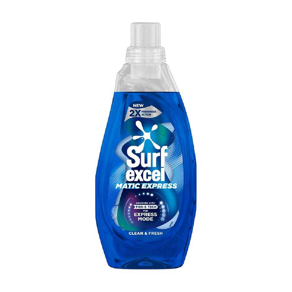 Surf Excel Matic Express Clean & Fresh (830ml) & Comfort Perfume Deluxe Mystique (1.8L) Combo 