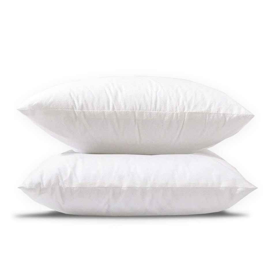 Kuber Industries Set of 2 Microfibre 16"x16" inches Cushion Filler (CTKTC013953 White)
