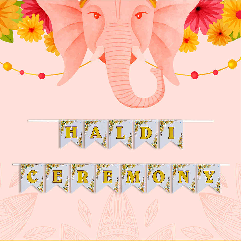 Haldi Ceremony Banner | Propcon