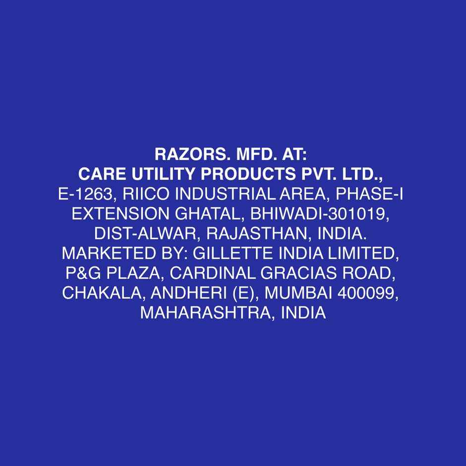 Gillette Presto Ready Shaver 5 Blades