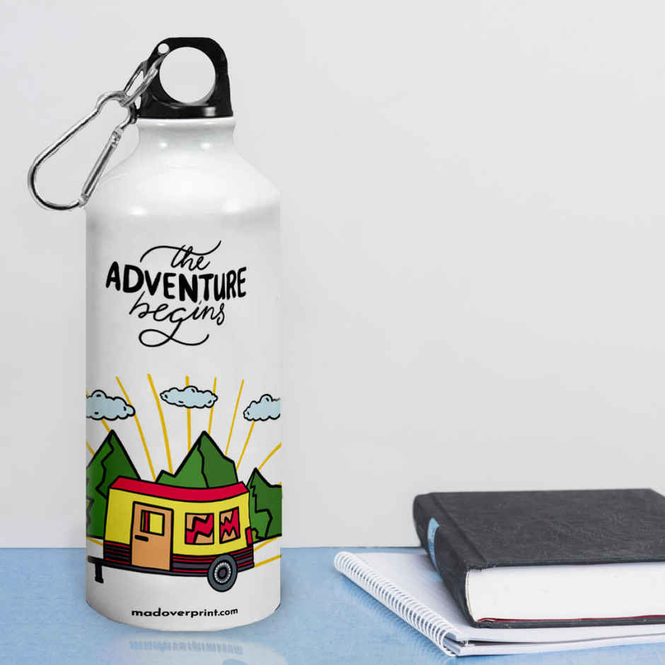 Mad Over Print Adventure Begins Sipper 750ml