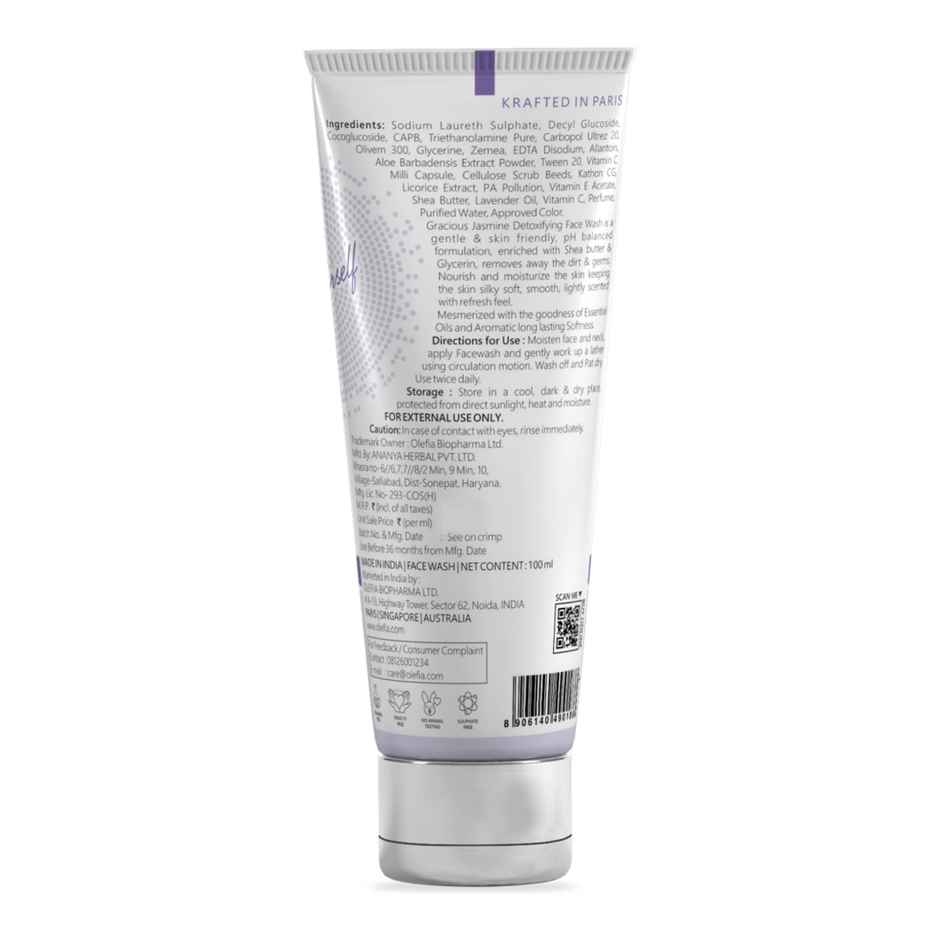 Anaaya Detoxifying Face Wash - Lavish Lavender
