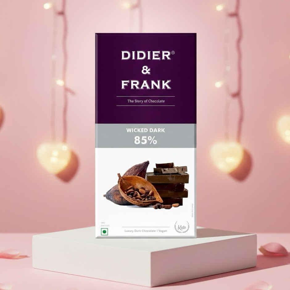 Didier & Frank 85% Dark Chocolate Bar | Premium & Indulgent