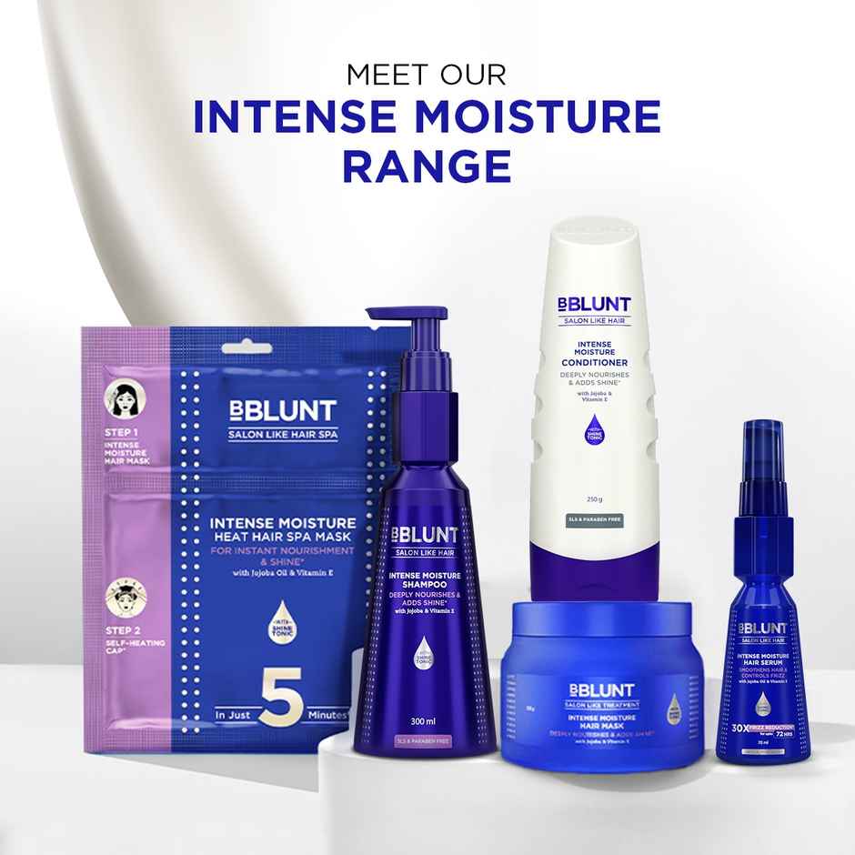 Bblunt Intense Moisture Shampoo With Jojoba & Vitamin E