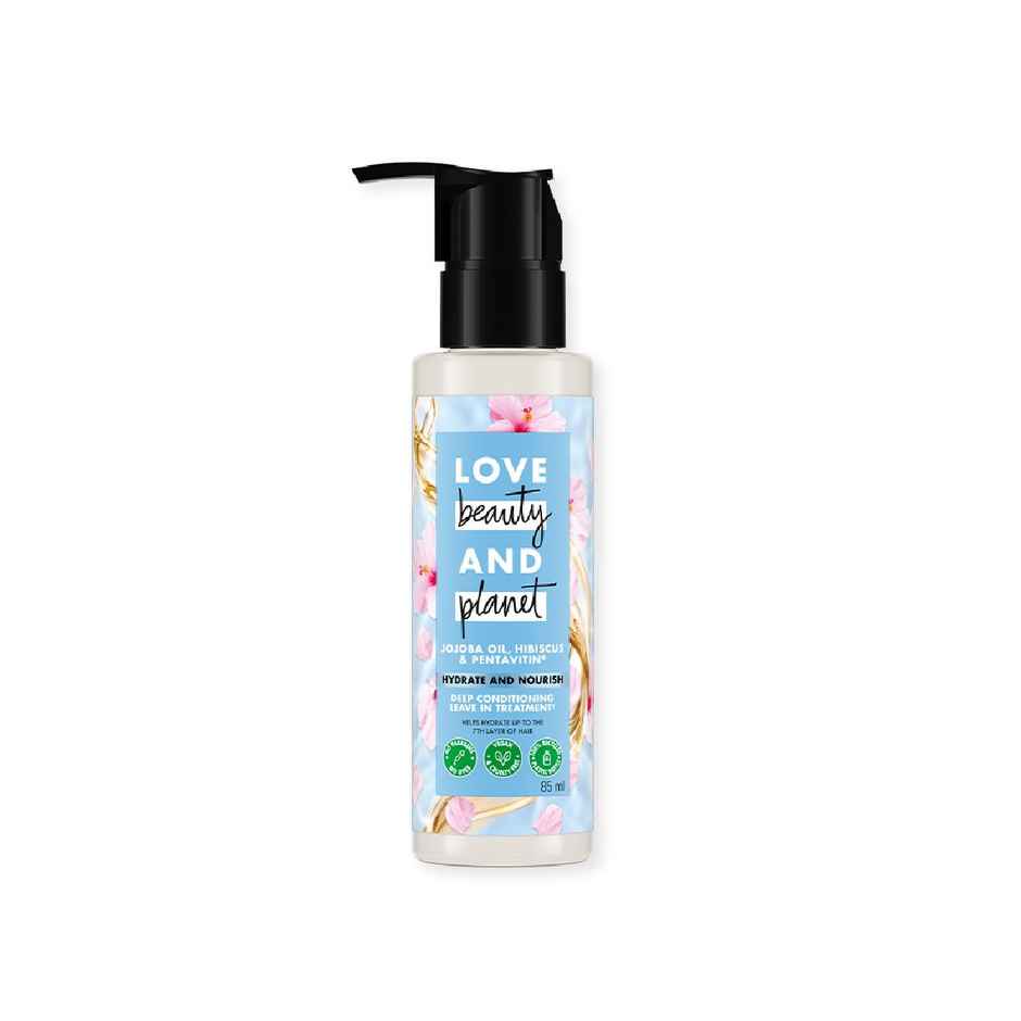 Love Beauty & Planet Jojoba Oil , Hibiscus & Pentavitin Leave - In Conditioner