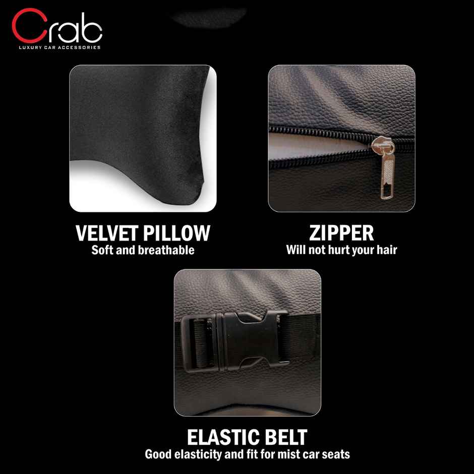 Crab Bone-Shaped Neck Rest Pillow | Memory Foam Cushion for Ultimate Comfort & Posture Support