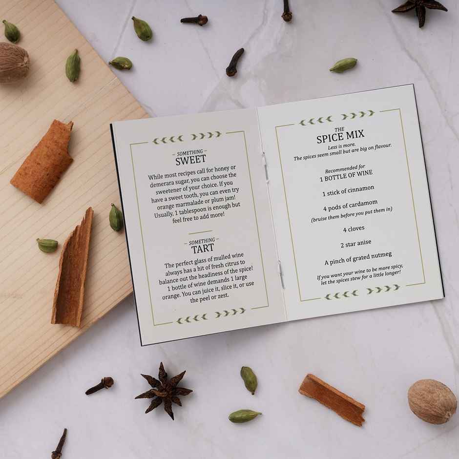 Premium Mulled Wine Kit for Warm, Festive Gatherings | Christmas & Secret Santa Gift | Happy Mail