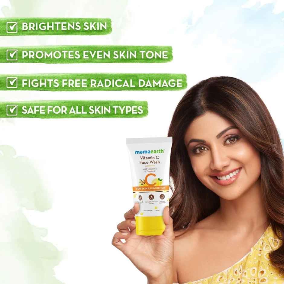 Mamaearth Vitamin C Face Wash