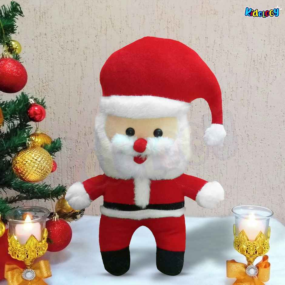 Kidology Christmas Santa Claus Plush Toy - Assorted