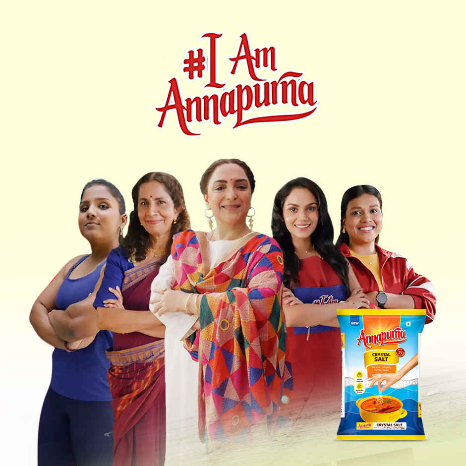 Annapurna Iodized Crystal Salt | Kal Uppu