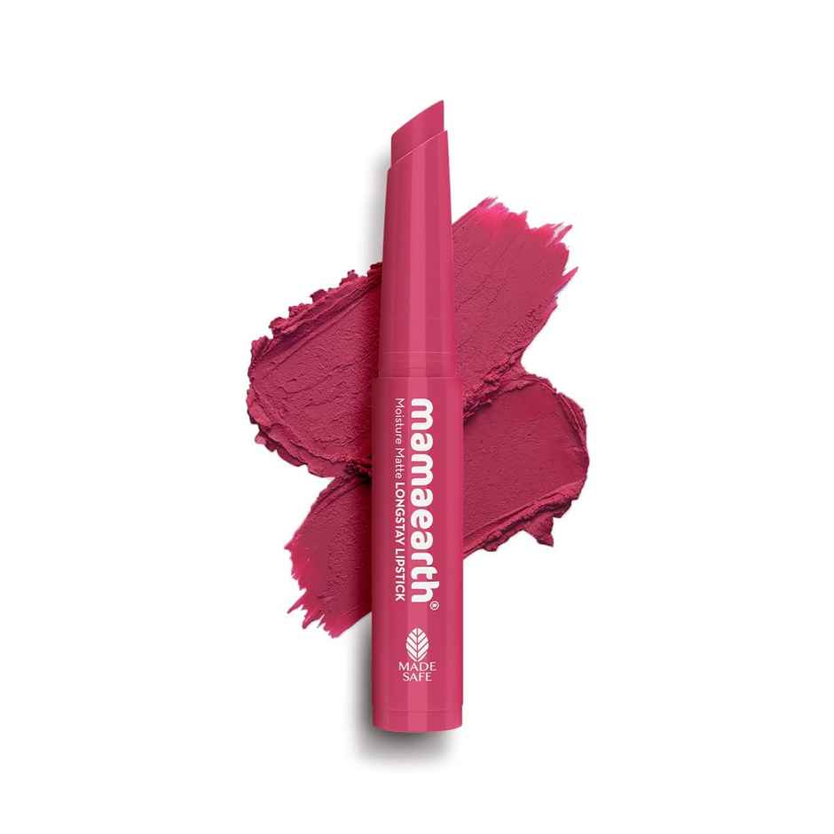 Mamaearth Moisture Matte Longstay Lipstick | 03 Candyfloss Pink