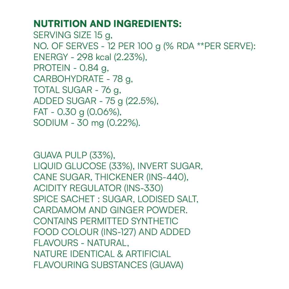 Mapro Falero Fruba Fruit Bar Guava Pack