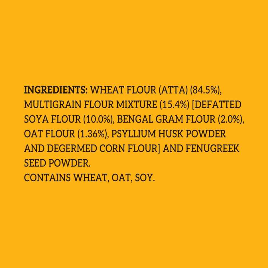 Right Shift High Protein Multigrain + Atta | High fibre, Low GI | 18 g - 4 rotis