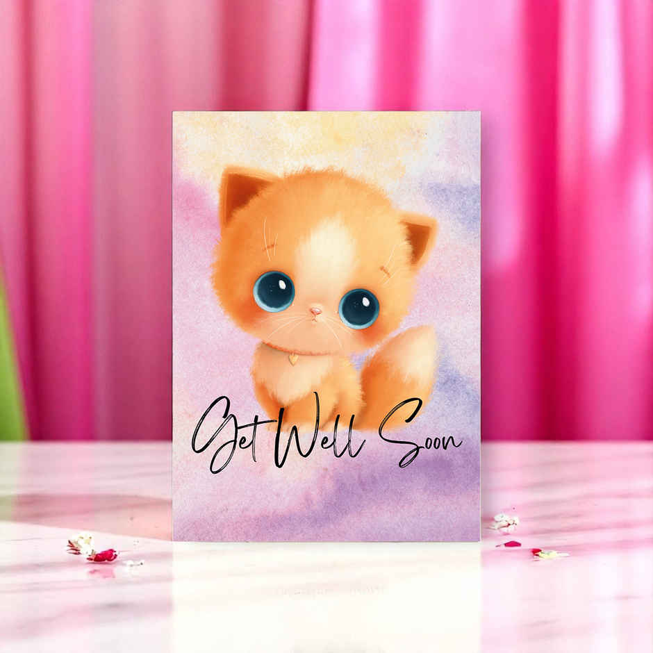 House Of Festivals Get Well Soon Greeting Card - Design 4